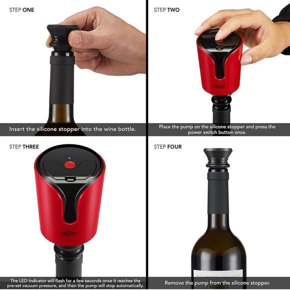 💥🆕💥 Sinchi KL186 Vacuum Wine Saver - Picture 4 of 5
